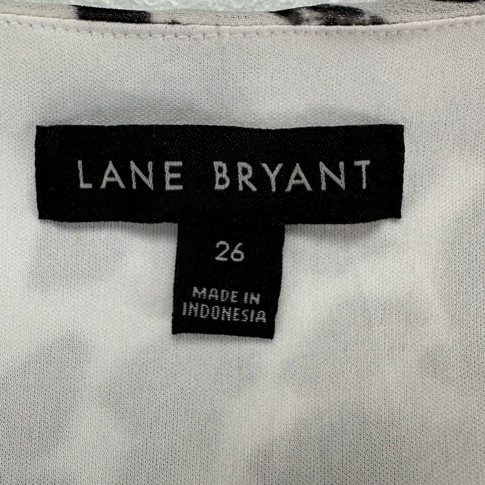 Lane Bryant Brushstroke Crossover High-Low Maxi Dress - Picture 6 of 15